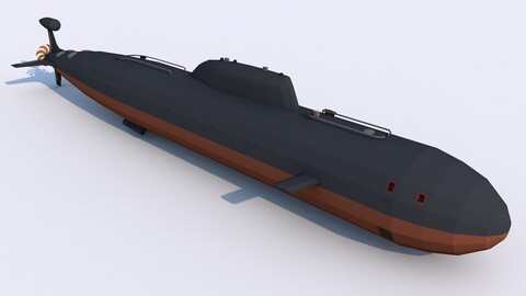 Submarine 3D Model