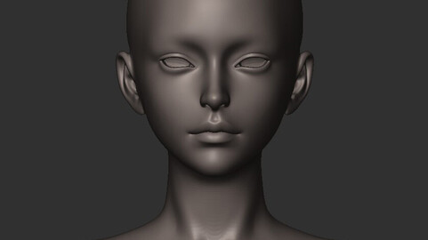 female asian headbase