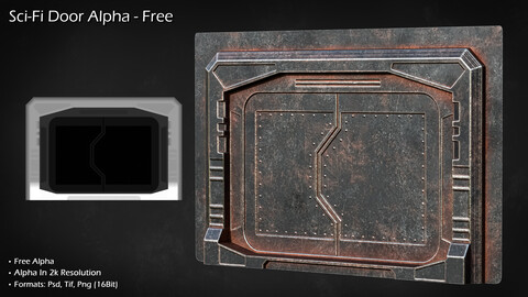 Sci-Fi Door Alpha - Free