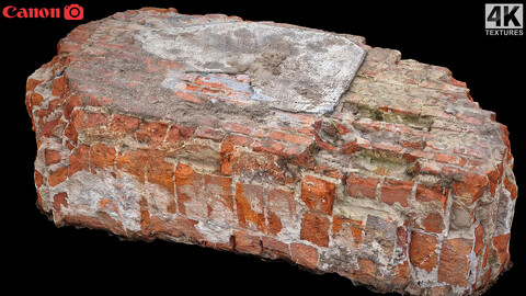 debris block part bricks photogrammetry