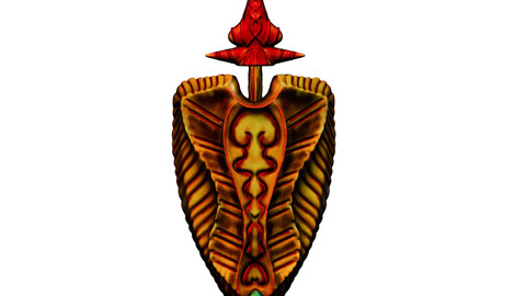 Stylized Armour Shield 1