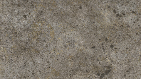 Concrete Seamless Texture 2k (2048*2048) | EXR 5 | JPG 5 File Formats All Texture Apply After Object Look Like A 3D. (1K preview image)