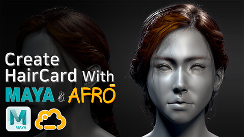 MAYA Create HairCard Plug-in 'AFRO 1.0'