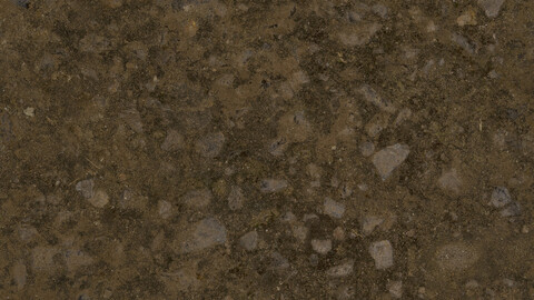 Concrete Seamless Texture 2k (2048*2048) | EXR 5 | JPG 5 File Formats All Texture Apply After Object Look Like A 3D. (1K preview image)