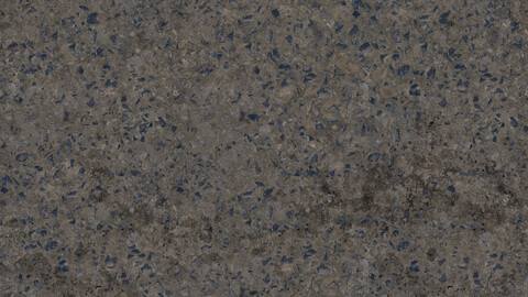 Concrete Seamless Texture 2k (2048*2048) | EXR 5 | JPG 5 File Formats All Texture Apply After Object Look Like A 3D. (1K preview image)