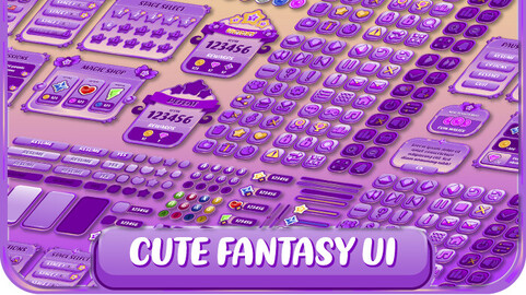 Cute Fantasy UI