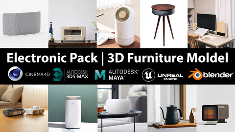 Electronic Pack | 10 Models furniture