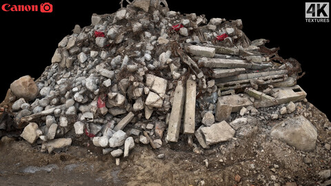 construction-site debris ground photogrammetry part2