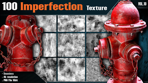 100 Imperfection Texture - Vol.10( 4K In PNG )