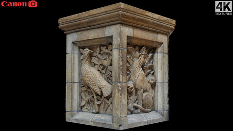 architecture midages wall corner sculpture photogrammetry