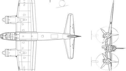 Junkers Ju 88 A-4-svg vector file