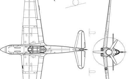 Kawasaki Ki.61 Hien-svg vector file