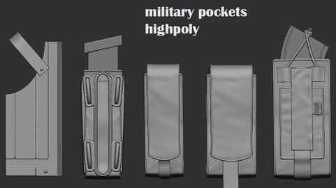 imm bush 5 military pockets highpoly