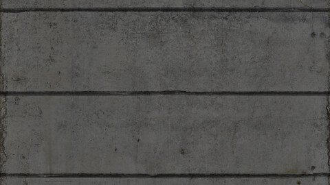 Concrete Seamless Texture 2k (2048*2048) | EXR 5 | JPG 5 File Formats All Texture Apply After Object Look Like A 3D. (1K preview image)