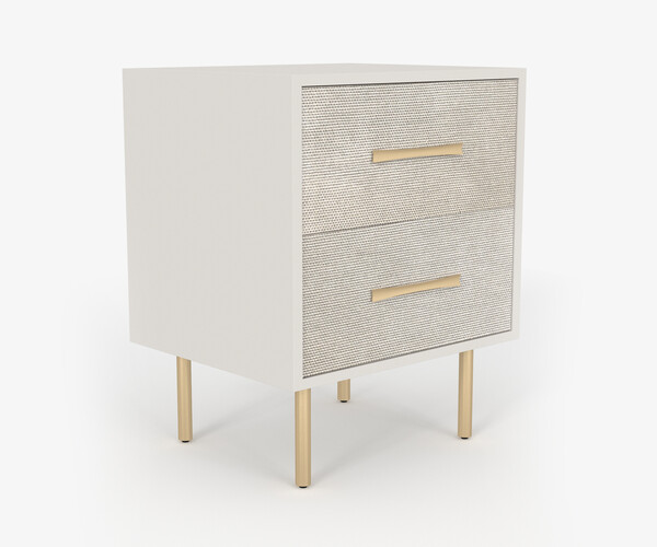 ArtStation - Margot Raffia Nightstand | Resources