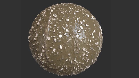 Mud Pebbles Pbr 4k Texture