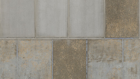 Concrete Seamless Texture 2k (2048*2048) | EXR 5 | JPG 5 File Formats All Texture Apply After Object Look Like A 3D. (1K preview image)