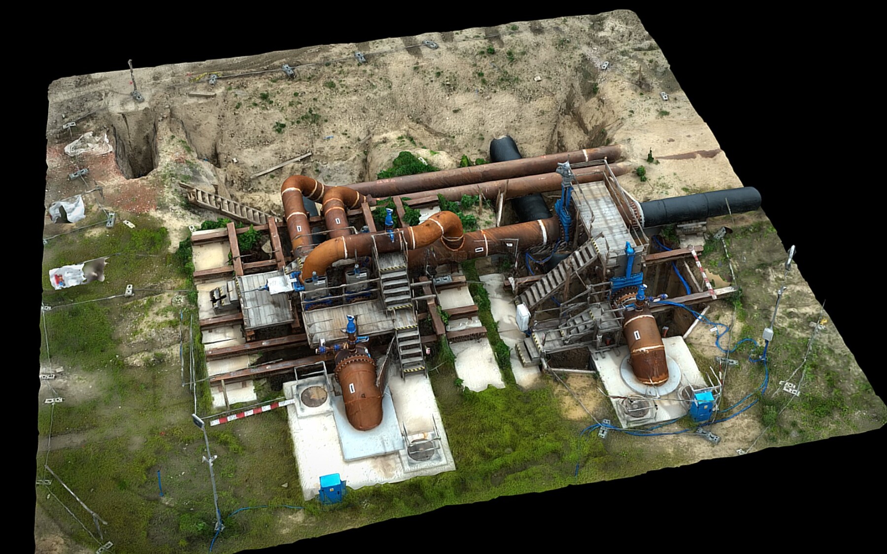 ArtStation - pipeline terrain constructions dronescan | Resources