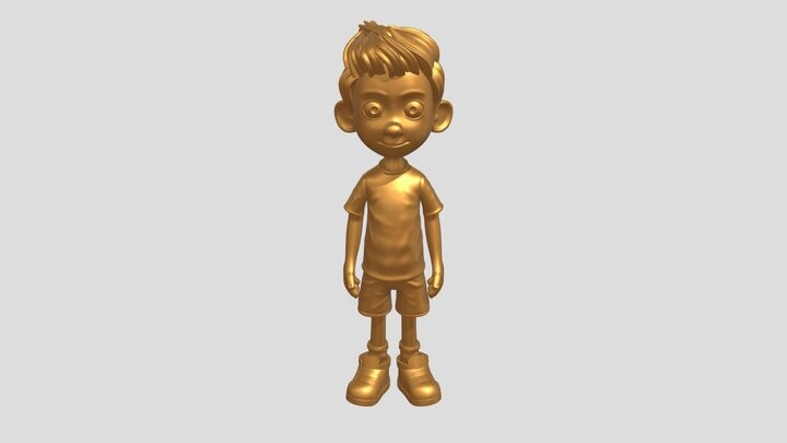 ArtStation - Boy Character Sculpture | Resources