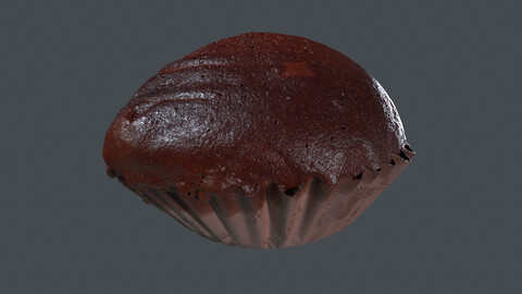 food_0003Bread_Coffee Bun(Photogrammetry,3Dscan,photoscan)