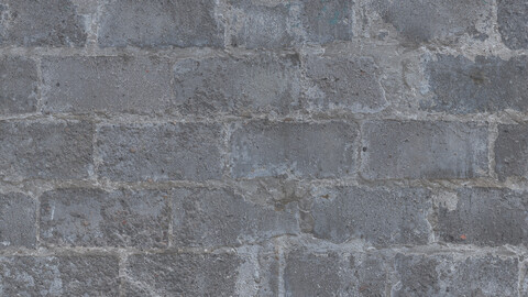 Concrete Seamless Texture 2k (2048*2048) | EXR 5 | JPG 5 File Formats All Texture Apply After Object Look Like A 3D. (1K preview image)