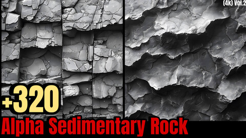 +320 Alpha Sedimentary Rock Concept (4k)