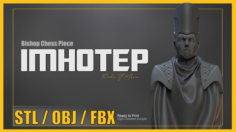 IMHOTEP Chess piece / Bishop