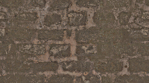 Historical Seamless Texture 2k (2048*2048) | EXR 5 | JPG 5 File Formats All Texture Apply After Object Look Like A 3D. (1K preview image)