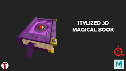 Stylized Magical Book