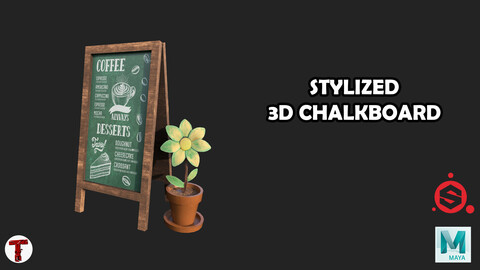 Stylized Chalkboard