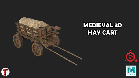 Medieval Hay Cart