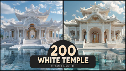 White Temple 4K Reference/Concept Images