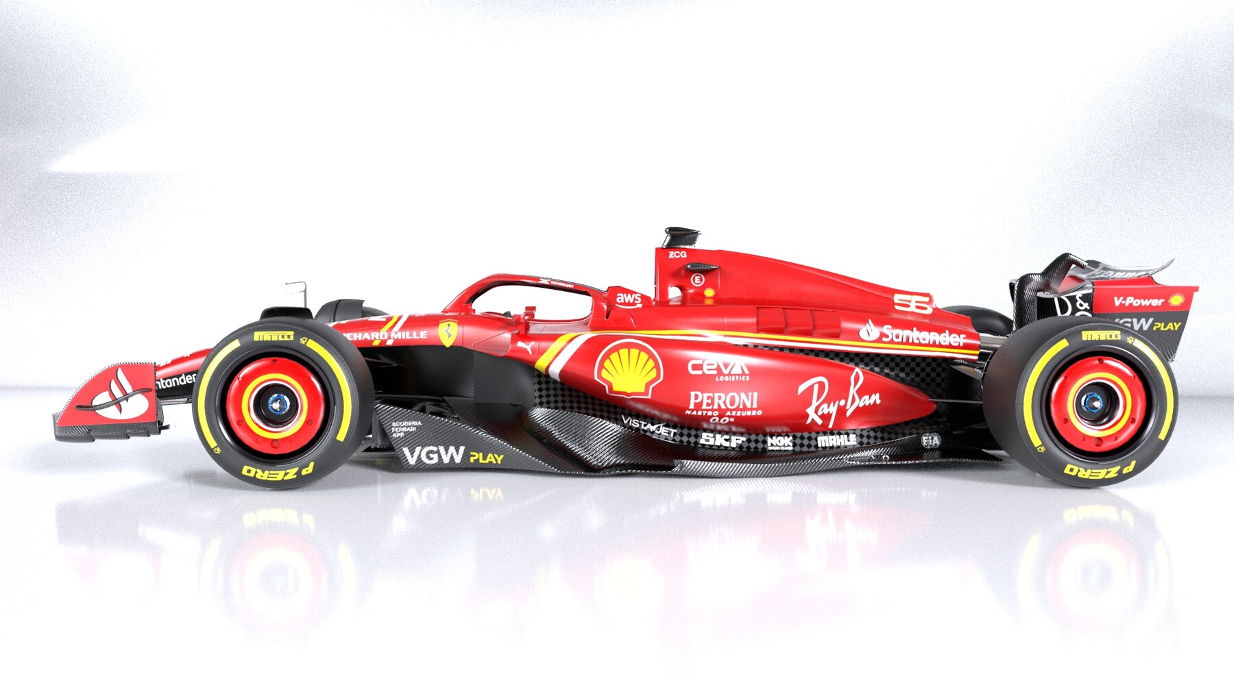 ArtStation - Ferrari SF24 F1 2024 | Resources