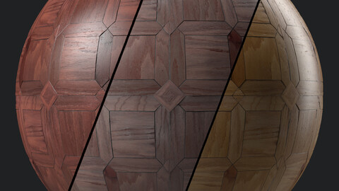 Parquet Materials 45- Sbsar Seamless PBR 4k