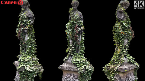 graveyard ancient figure ivys photogrammetry