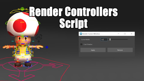 Render Controller Script with Arnold for maya