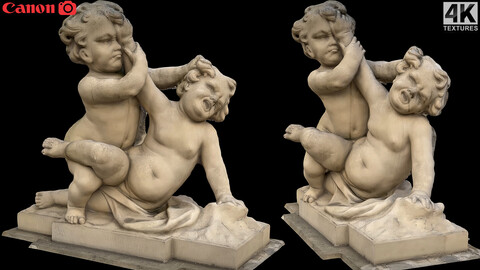 ancient sculpture group photogrammetry