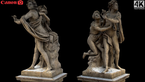 ancient monument group sculptures photogrammetry