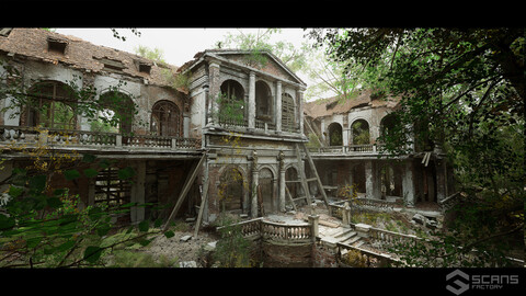 [SCANS] Abandoned Manor - Ruins in a Dark Wood