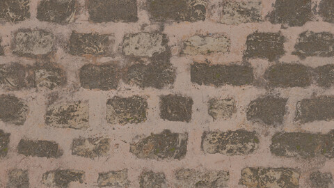 Historical Seamless Texture 2k (2048*2048) | EXR 5 | JPG 5 File Formats All Texture Apply After Object Look Like A 3D. (1K preview image)