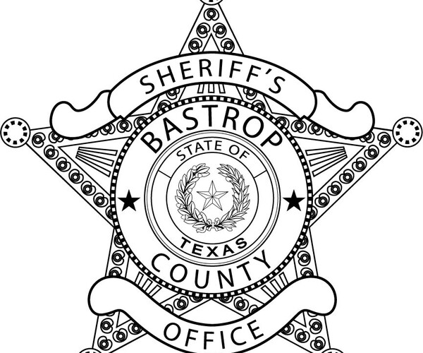 ArtStation - Bastrop Sheriffs Office law enforcement badge, black white ...