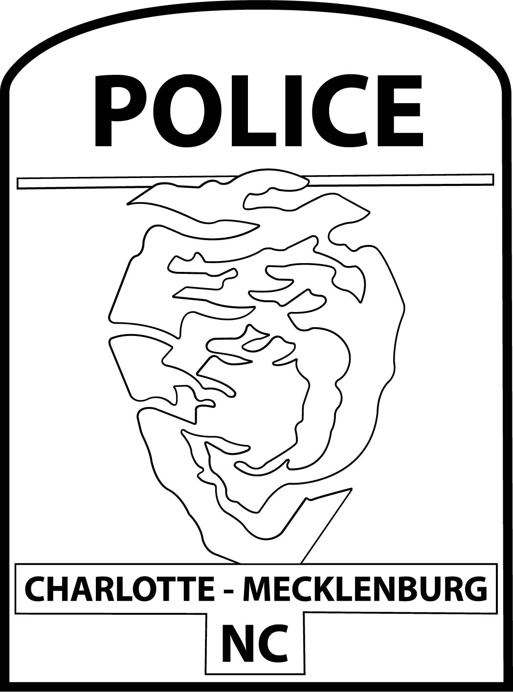 ArtStation - Charlotte Mecklenburg NC Police Department Patch badge ...