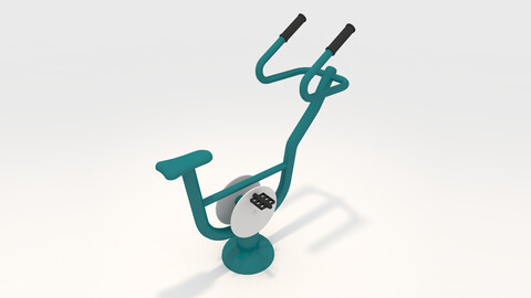 3D Model Gym Outdoor 11