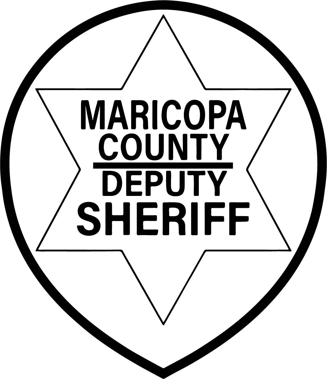 ArtStation - Maricopa County Deputy Sheriff Badge Vector File badge ...