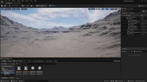Mountain Heightmaps 8 | UE54
