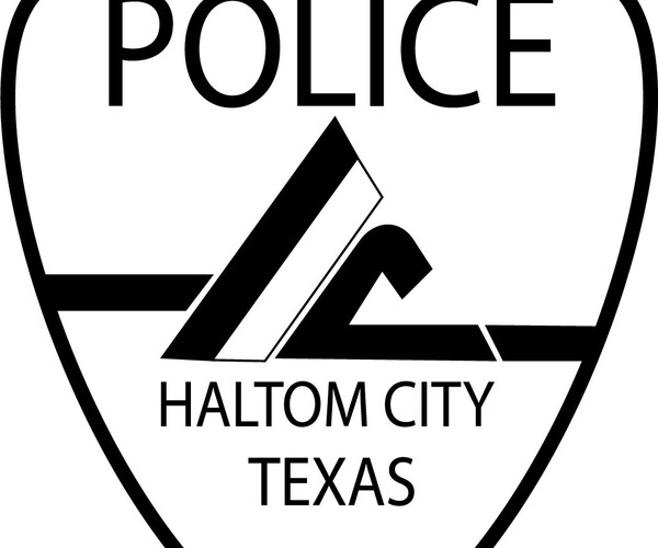 ArtStation - Texas Haltom City Police patch vector file badge, black ...