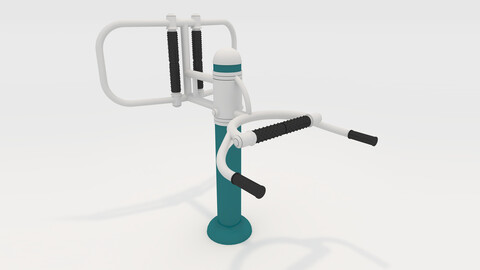 3D Model Gym Outdoor 13