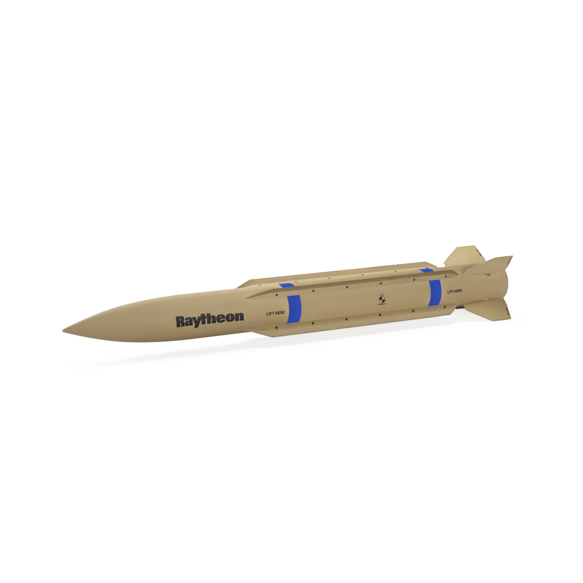 ArtStation - Raytheon Peregrine AMRAAM Missile 3D Model | Resources