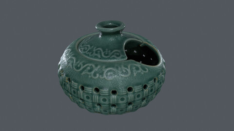 interior_0003_Qing Porcelain  ((Photogrammetry,3Dscan,photoscan)