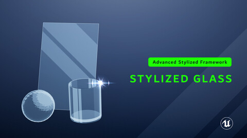 Stylized Glass Material